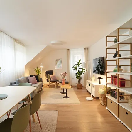 Daire Bg Living & Hosting - Hochwertige Im Zentrum Von - 3 Gaeste, Wlan & Waschmaschine
